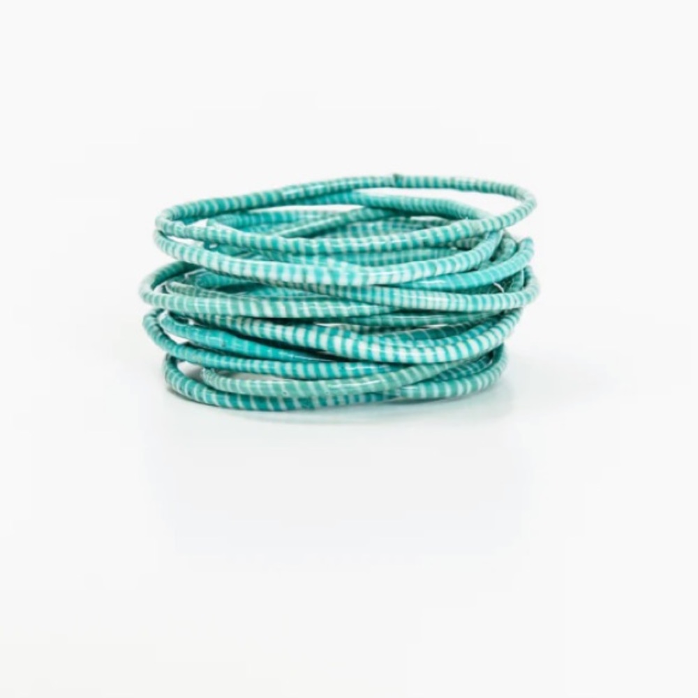 Becasa Beach Bangles Turquoise